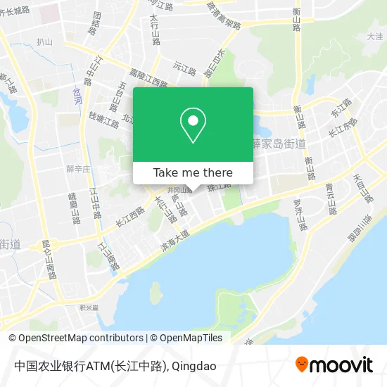 中国农业银行ATM(长江中路) map