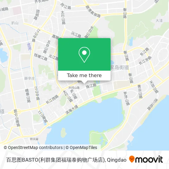 百思图BASTO(利群集团福瑞泰购物广场店) map