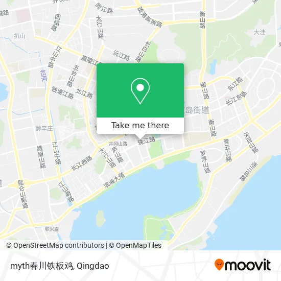 myth春川铁板鸡 map