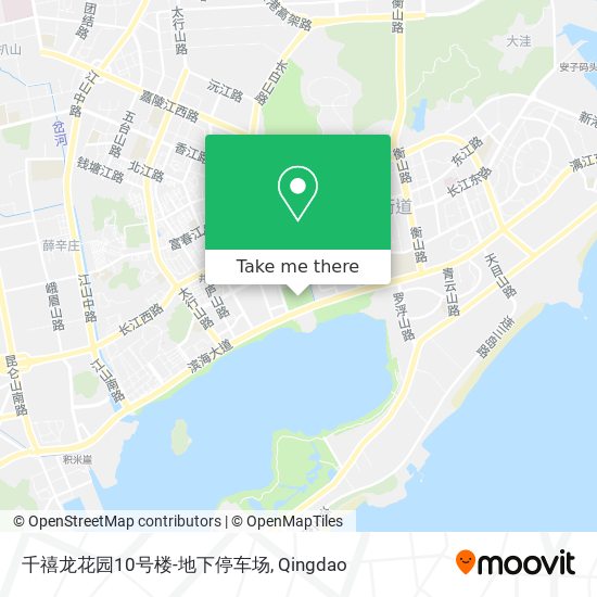 千禧龙花园10号楼-地下停车场 map