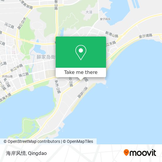 海岸风情 map
