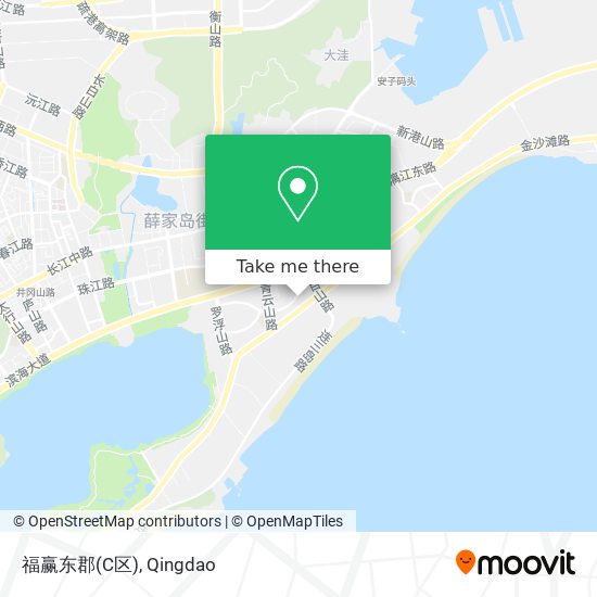 福赢东郡(C区) map