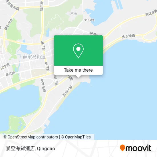 景昱海鲜酒店 map