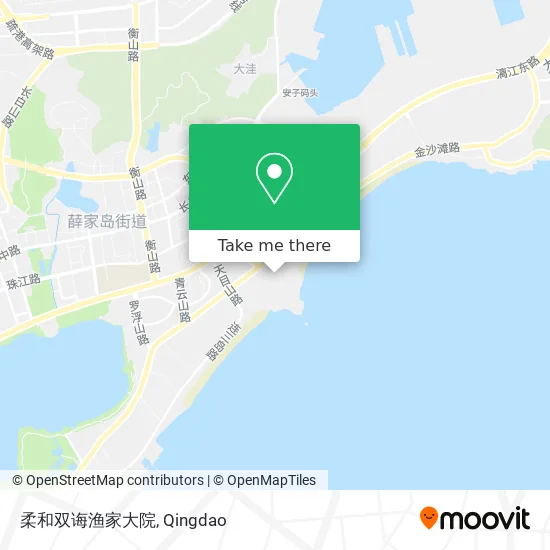 柔和双诲渔家大院 map