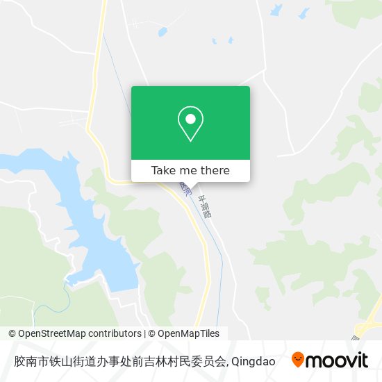 胶南市铁山街道办事处前吉林村民委员会 map