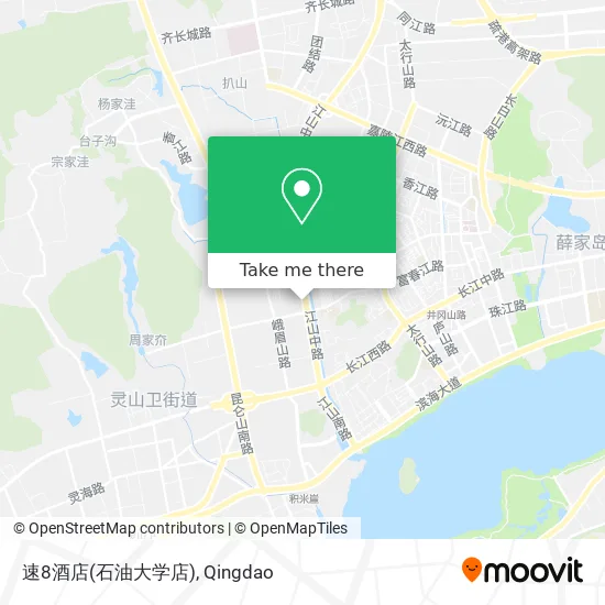 速8酒店(石油大学店) map