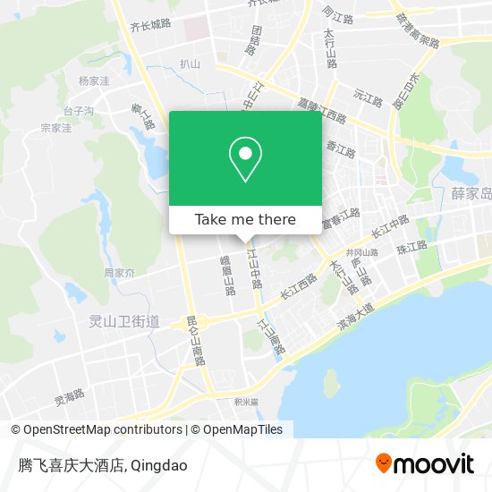 腾飞喜庆大酒店 map