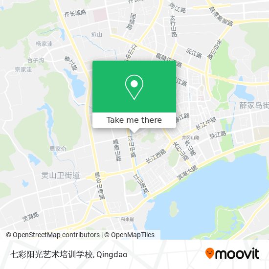七彩阳光艺术培训学校 map