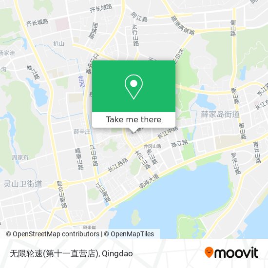 无限轮速(第十一直营店) map