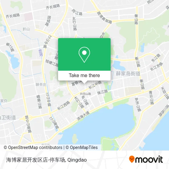 海博家居开发区店-停车场 map