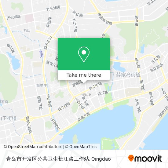 青岛市开发区公共卫生长江路工作站 map
