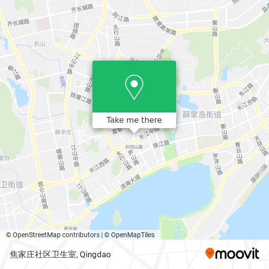 焦家庄社区卫生室 map