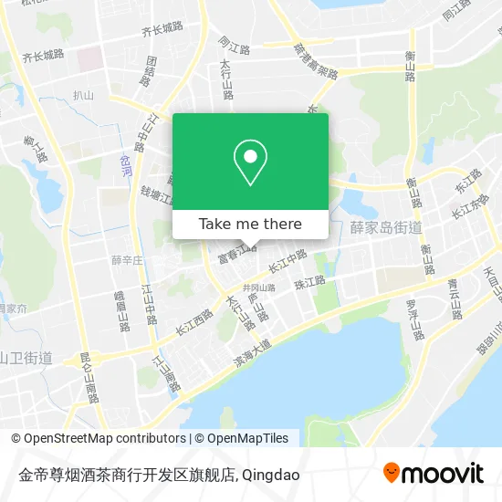 金帝尊烟酒茶商行开发区旗舰店 map