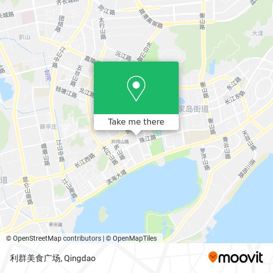 利群美食广场 map