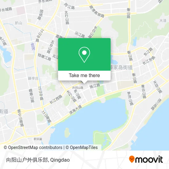 向阳山户外俱乐部 map