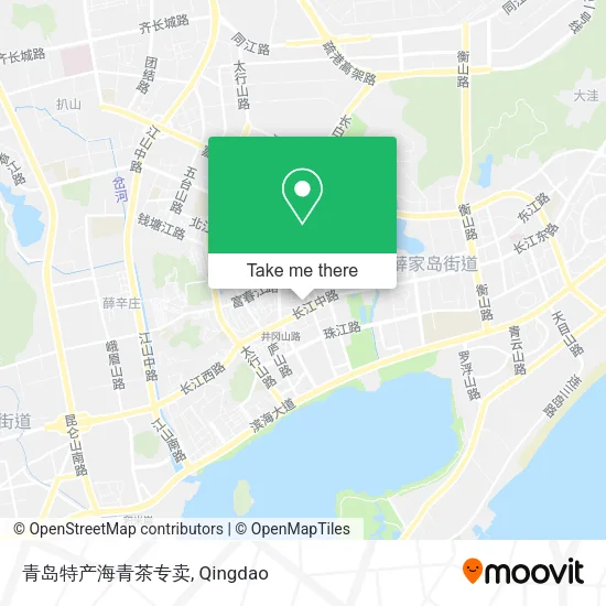 青岛特产海青茶专卖 map
