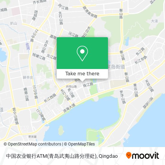 中国农业银行ATM(青岛武夷山路分理处) map