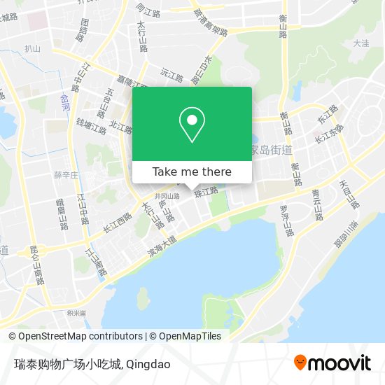 瑞泰购物广场小吃城 map