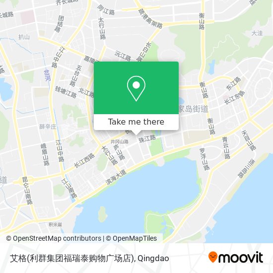 艾格(利群集团福瑞泰购物广场店) map