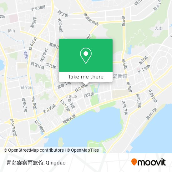 青岛鑫鑫雨旅馆 map