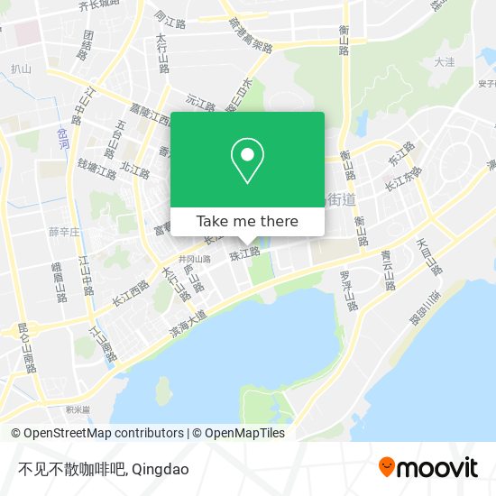 不见不散咖啡吧 map
