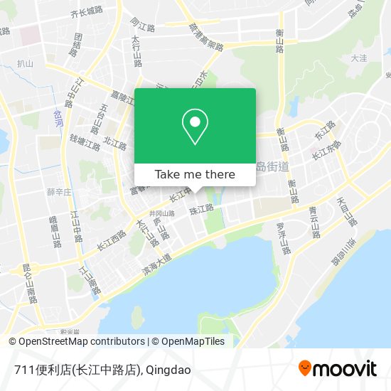 711便利店(长江中路店) map