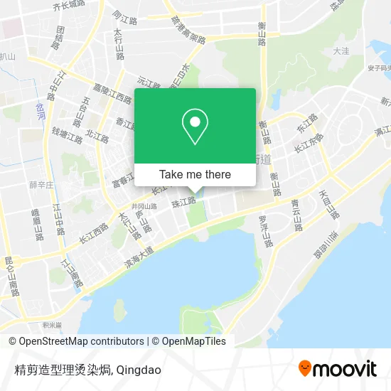 精剪造型理烫染焗 map