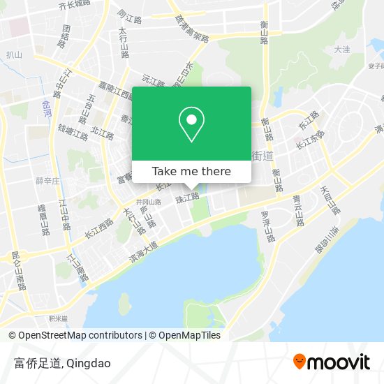 富侨足道 map