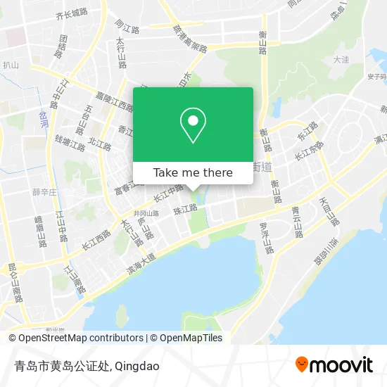 青岛市黄岛公证处 map
