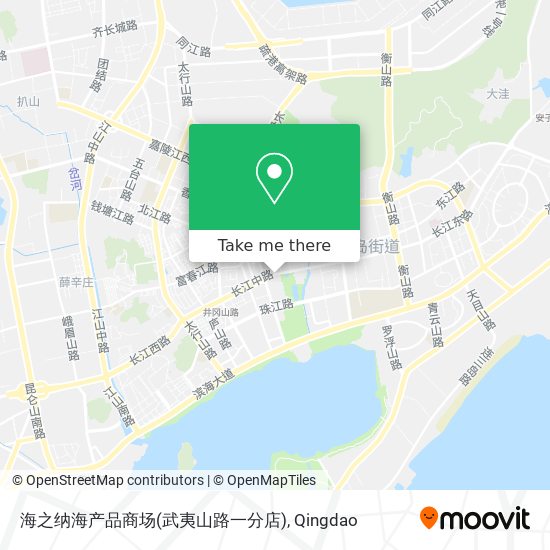 海之纳海产品商场(武夷山路一分店) map