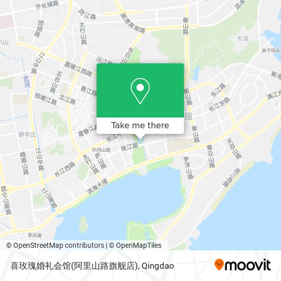 喜玫瑰婚礼会馆(阿里山路旗舰店) map