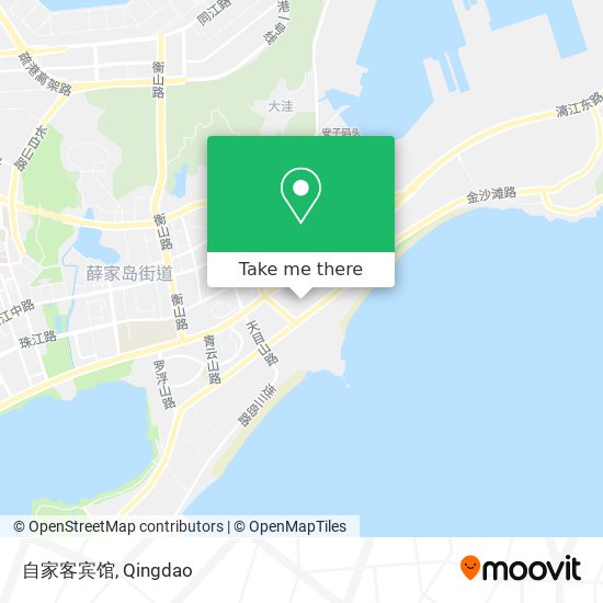 自家客宾馆 map