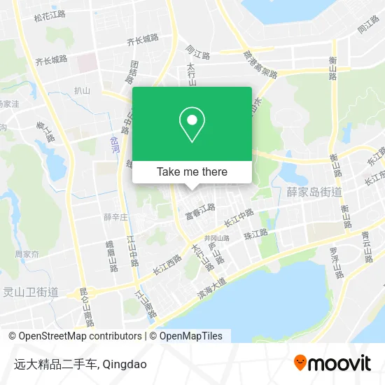 远大精品二手车 map