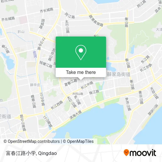 富春江路小学 map