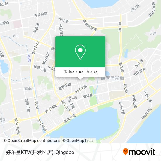 好乐星KTV(开发区店) map