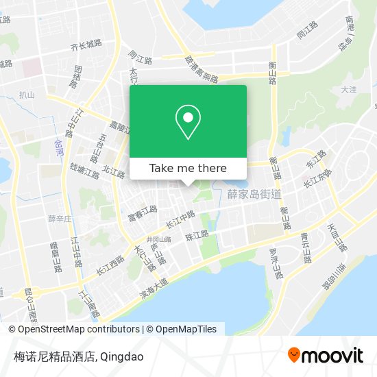 梅诺尼精品酒店 map