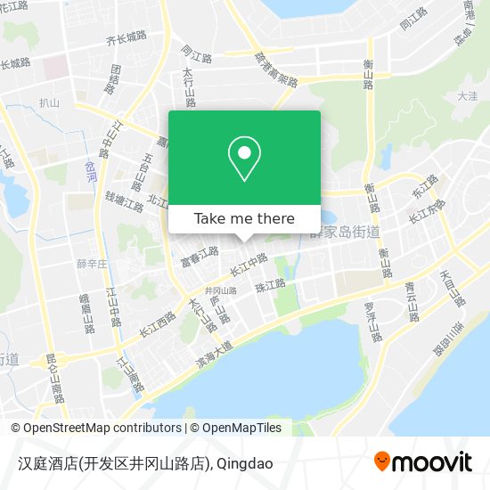 汉庭酒店(开发区井冈山路店) map