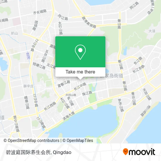 碧波庭国际养生会所 map