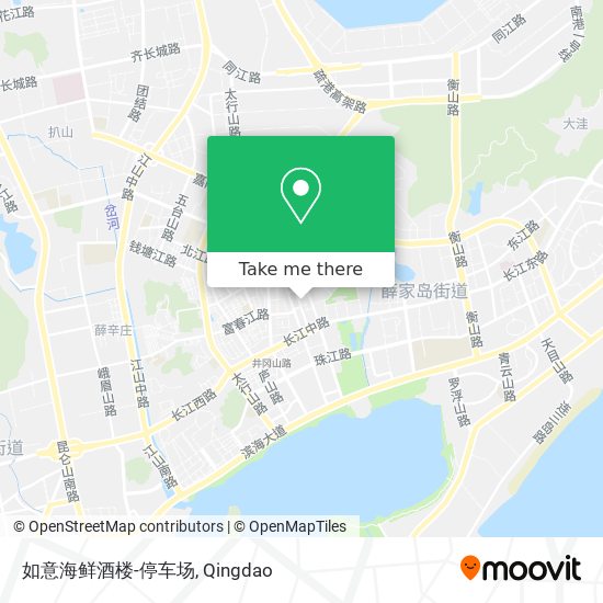 如意海鲜酒楼-停车场 map