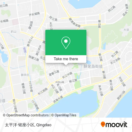 太平洋·铭座小区 map