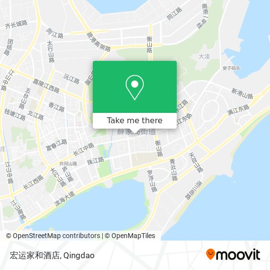 宏运家和酒店 map