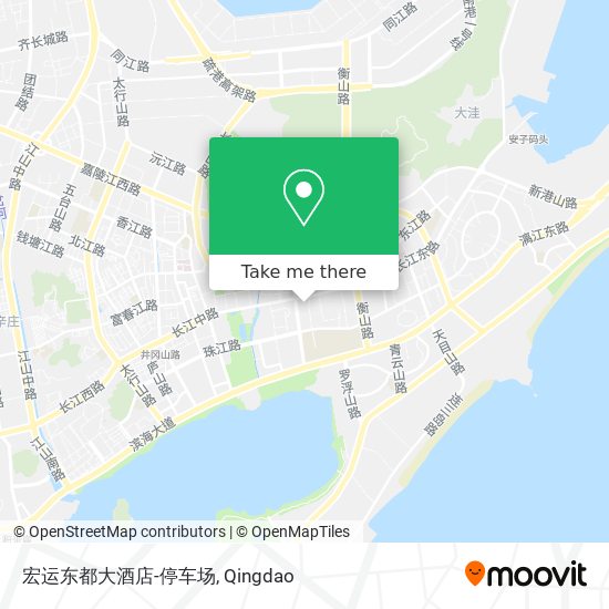 宏运东都大酒店-停车场 map