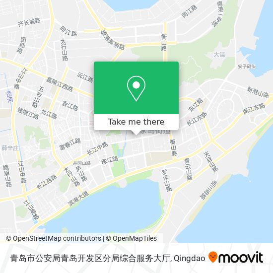 青岛市公安局青岛开发区分局综合服务大厅 map