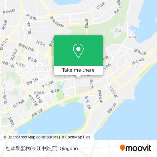 红苹果蛋糕(长江中路店) map