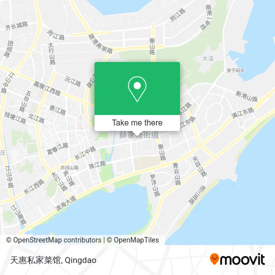 天惠私家菜馆 map