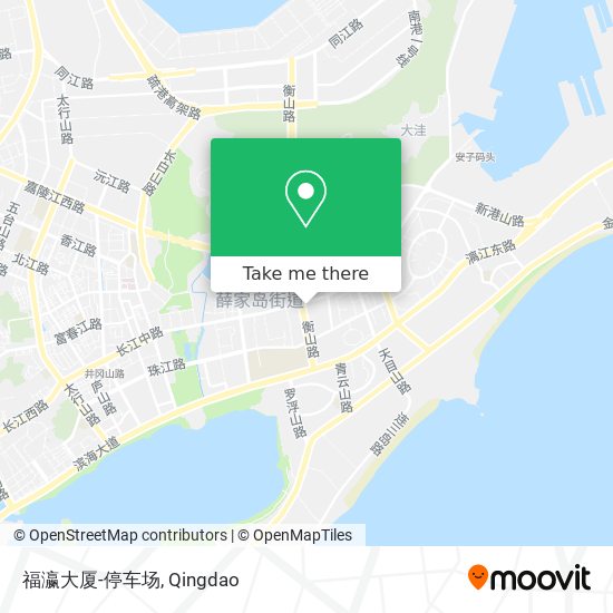 福瀛大厦-停车场 map