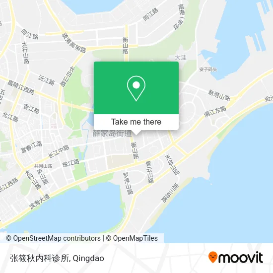 张筱秋内科诊所 map