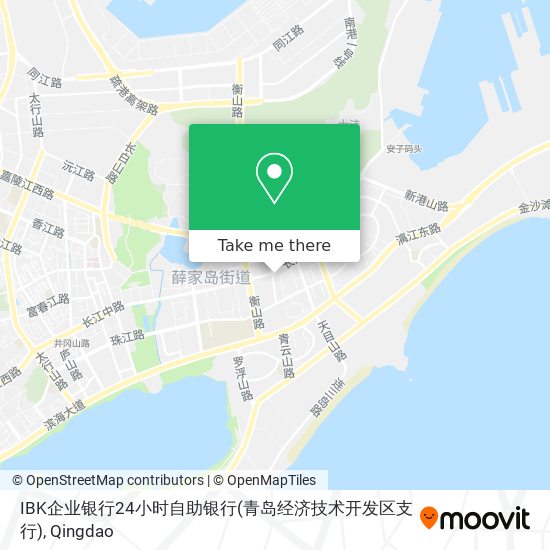 IBK企业银行24小时自助银行(青岛经济技术开发区支行) map