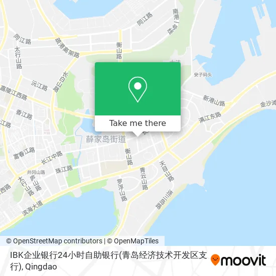 IBK企业银行24小时自助银行(青岛经济技术开发区支行) map