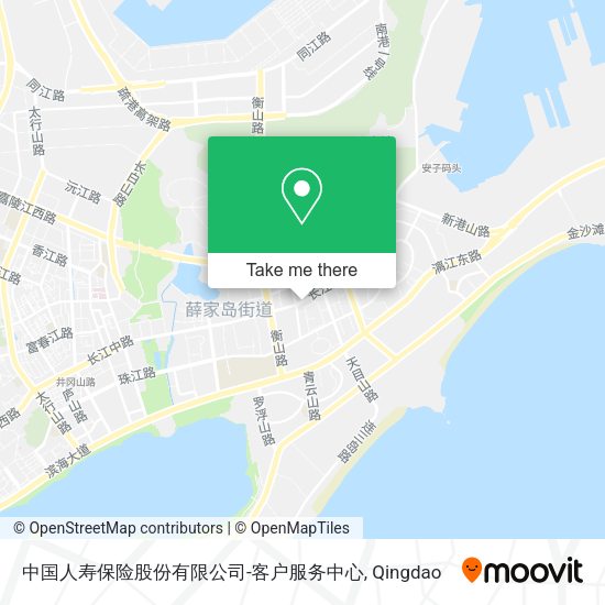 中国人寿保险股份有限公司-客户服务中心 map